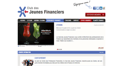 Desktop Screenshot of jeunesfinanciers.com